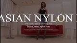 Asiatischer Nylon-Porno 1 - sexy Sekretärin von geilem Typen genommen snapshot 2