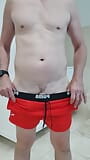 My new red swing shorts for summer 23 snapshot 5