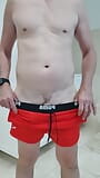 Meu novo short vermelho swing para o verão 23 snapshot 5