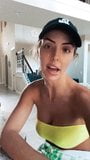 WWE - Peyton Royce in yellow bikini top snapshot 1