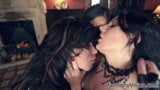 Fetish lesbians licking and masturbating their slick quims snapshot 20