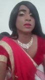 Indian gay cross dresser fucked in saree snapshot 1