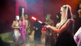 Star prostitutas: o pau ataca sem camisinha - Star Wars - orgia de cosplay snapshot 2