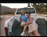 Big Titted Milf fucked on Truck bed. snapshot 2