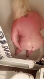 Peak a Boo View of Blancagirlbbw in the Shower snapshot 7