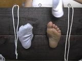 Sweaty sock and sole tickle snapshot 4