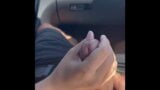 Hitchhiking - Busty Cougar jerks me off while Driving snapshot 14