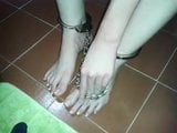 Self cuffed feet snapshot 1