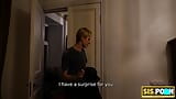 SISPORN. Blonde guy makes love to blindfolded stepsister in her bedroom snapshot 3