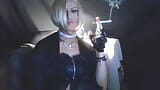 Smoking Fetish Glossy Lips TessNorthSMK snapshot 8