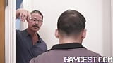 Gaycest Stepdad Reece Scott dicks down twink stepson snapshot 3