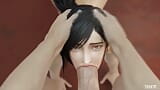 Tifa Sucking Cock POV snapshot 2