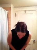 Amateur lady tries the milk challenge.. snapshot 14