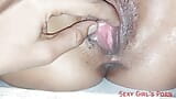 Bangladeshi - buceta peluda menina em sexo missionário no quarto snapshot 2