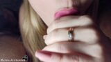 Girl With Red Lipstick Gives Me Gorgeous Blowjob snapshot 6