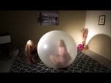 Pop and masturbing inside giant balloon snapshot 5