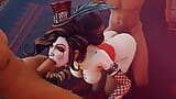 Moxxi dped - peitos enormes hentai snapshot 2