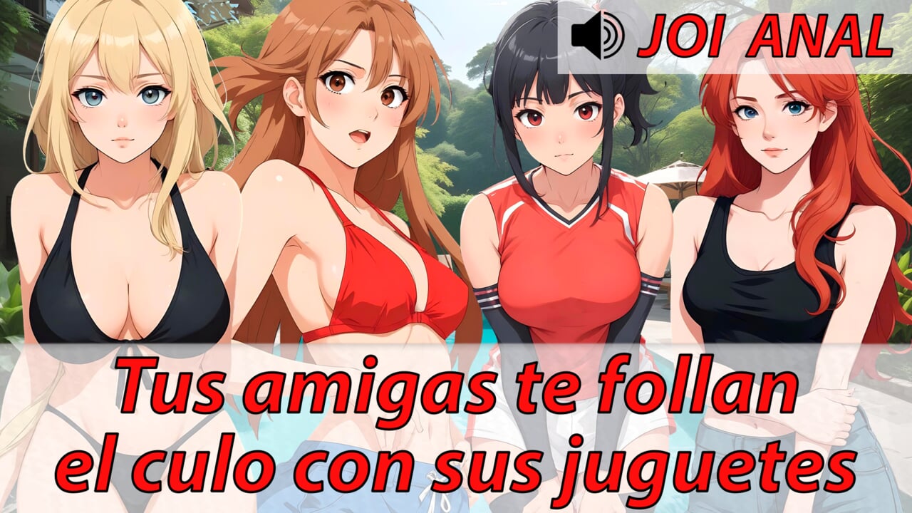 JOI AnaI ASMR. Prepare your best toys. Several Spanish voices!
