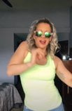 Sexy blonde bouncing boobs snapshot 4