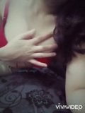 Egyptian horny girl playing with her hot boobs snapshot 5