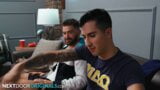 Sexy Frat Boy Kian Kane Allows Study Buddy To Use His Holes snapshot 3