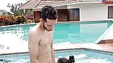 En una tarde soleada, me follo al novio de mi hermanastra CREAMPIE - Porno en español snapshot 6