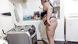 FLAGGED MY STEPMOTHER IN PANTS AND HORNYLY CLEANING THE HOUSE snapshot 5