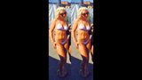 Melissa Hardbody Goes Nuts Tiny White String Bikini snapshot 7