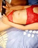 Arpita feeling so horny while Boyfriend is Tired and Sleeping beside snapshot 15