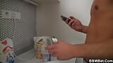 Sexo caliente en la cocina con tetona regordete snapshot 3