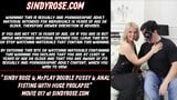 Sindy Rose & MrPlay double pussy & anal fisting and prolapse snapshot 1