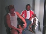 Two guys fucking ass in interracial scene snapshot 4