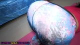 Grote borsten Aziatische ladyboy pooky pov pijpbeurt en diepe anale seks snapshot 3