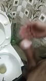 Masturbated in bathroom after long time semen came out snapshot 2