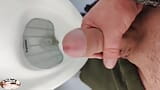 Public urinal masturbation snapshot 8