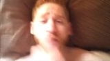 Hot ginger piece of ass gets two hot loads in his mouth snapshot 10