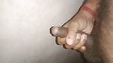 Indian Desi cumshot by the wall snapshot 2