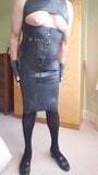 Heavy Rubber Corset Skirt snapshot 2