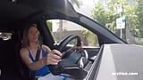 Ersties - Sexy Babe Gets Off In a Vehicle snapshot 2