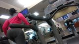 Fat ass Ebony on Treadmill part2 snapshot 1