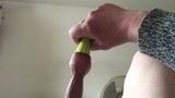 Sunday Stretch Session - foreskin with rubber toy snapshot 11