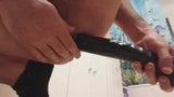 Deep and full anal penetration with a 12 inches dildo snapshot 10