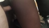 001 - Creampie Beautiful Ebony White Cock snapshot 9