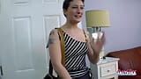 Tattooed Gal Omega And Curvaceous Nerd Kay Lee Eating Twat And Pecker snapshot 9