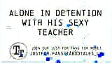 Erotic Audio MFM: Alone in detention with his sexy teacher snapshot 15