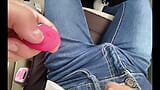 Remote control vibrator in her pussy while on a date. At the end, she has thick sex with her boyfriend. snapshot 2