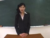 Japanese teacher blowbang snapshot 1
