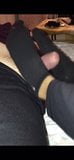 Černá roztomilá ponožka ralph lauren v kotníku snapshot 5