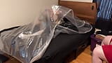 Jan 24 2022 - VacPacked in my double layer sleepsack with my silver latex jacket snapshot 11