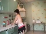 Mommy in kitchen snapshot 2